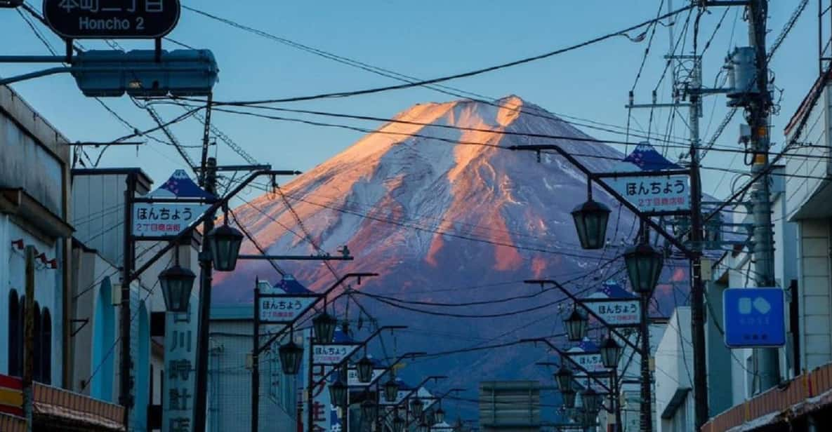 Mt. Fuji Area One Day Private Tour From Tokyo - Inclusions