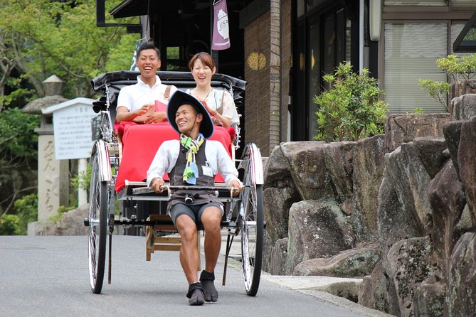 Private Miyajima Rickshaw Tour Including Itsukushima Shrine - Flexible Cancellation Policy