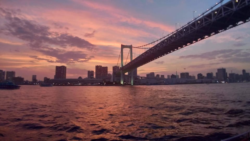 Relaxed Tokyo Bay Cruise Enjoy Your Own Food & Drinks at Sea - Itinerary