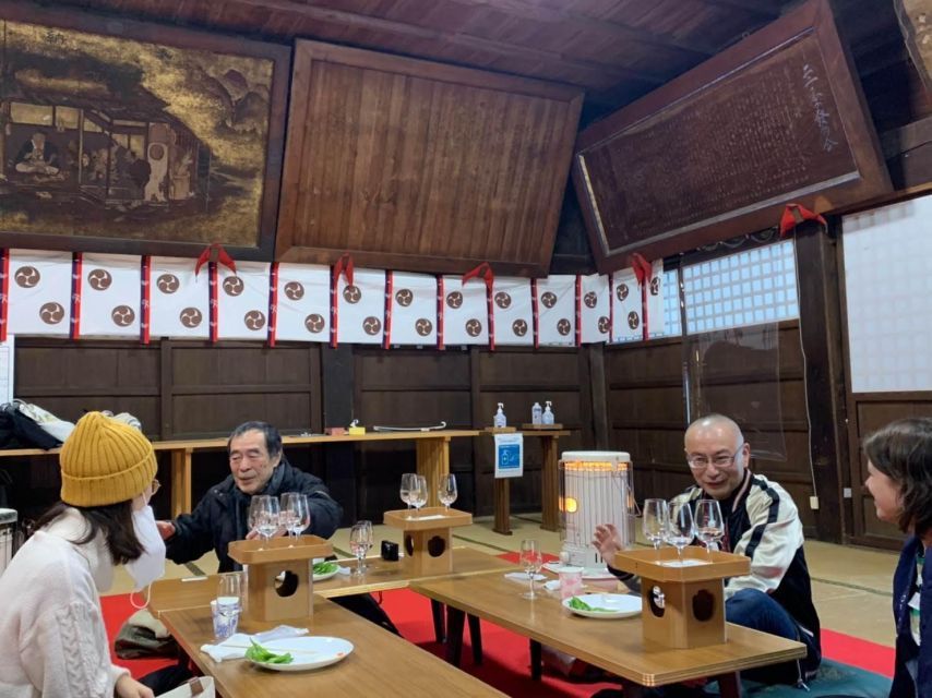 Sacred Sips: Sake Tasting Within a Shrine - Inclusions and Amenities Provided