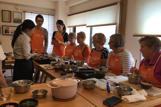 Small-Group Wagyu Beef and 7 Japanese Dishes Tokyo Cooking Class - Inclusions and Expectations