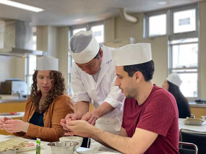 Sushi Making Class in Tsukiji 90-Minute Cooking Experience - Inclusions