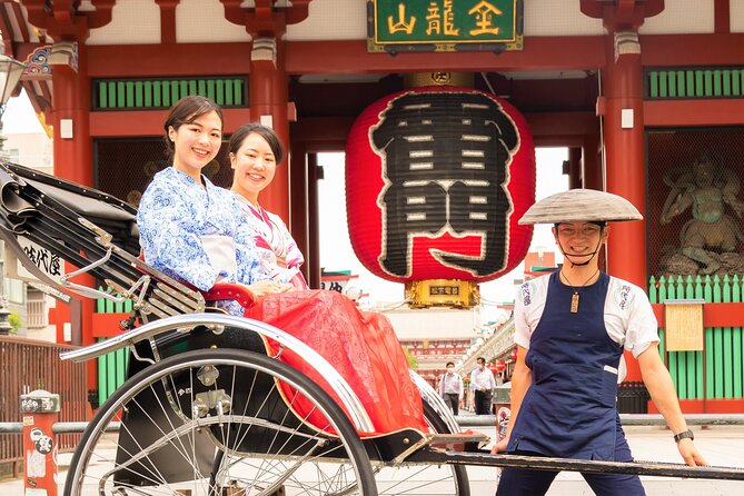 Tokyo Asakusa Rickshaw Experience Tour With Licensed Guide - Itinerary Overview