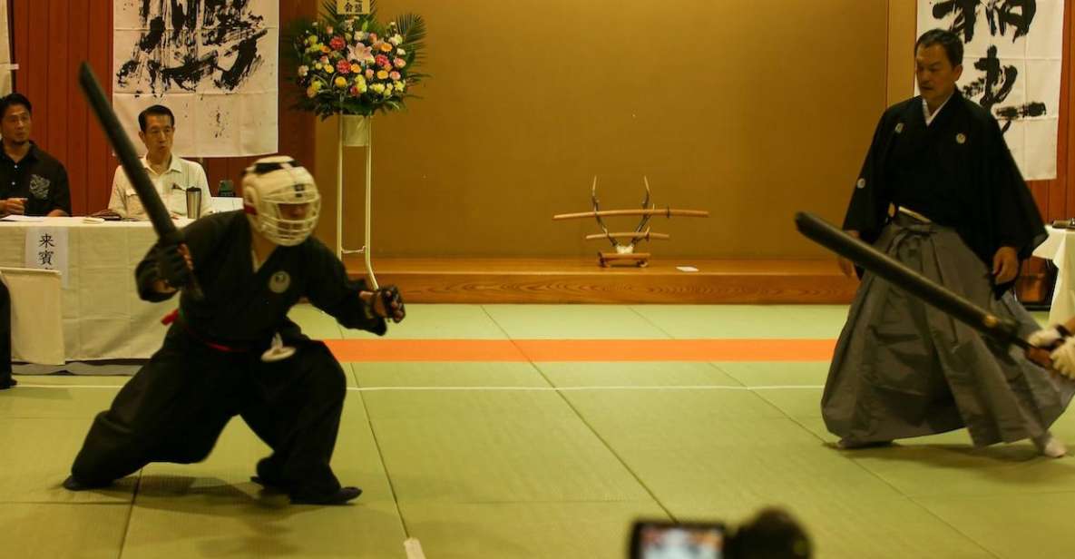 Tokyo Iaido Tournament Entry Fee + Martial Arts Experience - Instructor Information