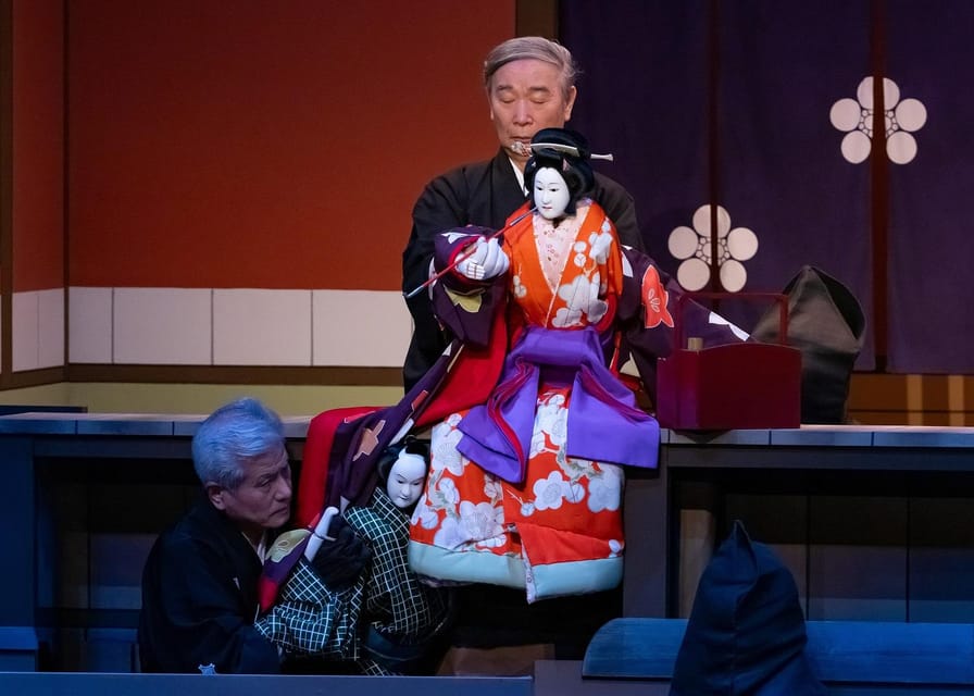 Tokyo : Traditional Puppet Performance, Bunraku Ticket - Full Description