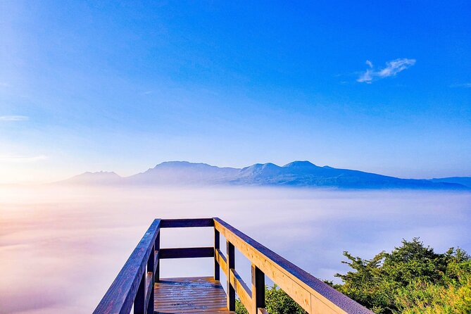 View the Sunrise and Sea of Clouds Over the Aso Caldera - Inclusions