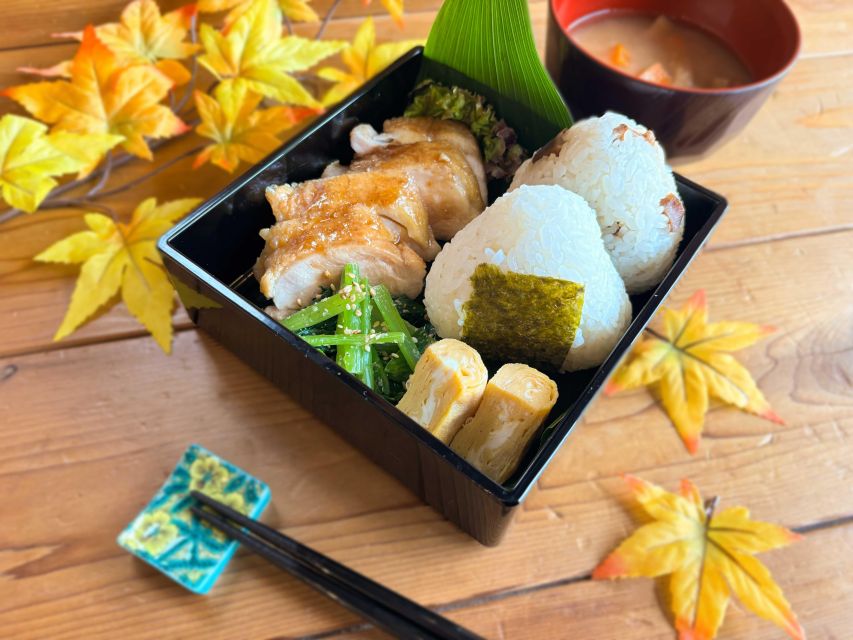 World-Famous Dish Teriyaki Chicken Bento With Onigiri - Free Cancellation and Group Size