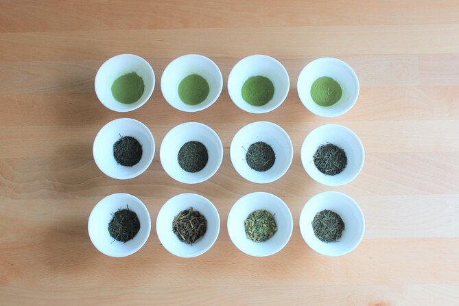 Authentic Japanese Tea Tasting Session: Sencha, Matcha, Gyokuro - Included Beverages