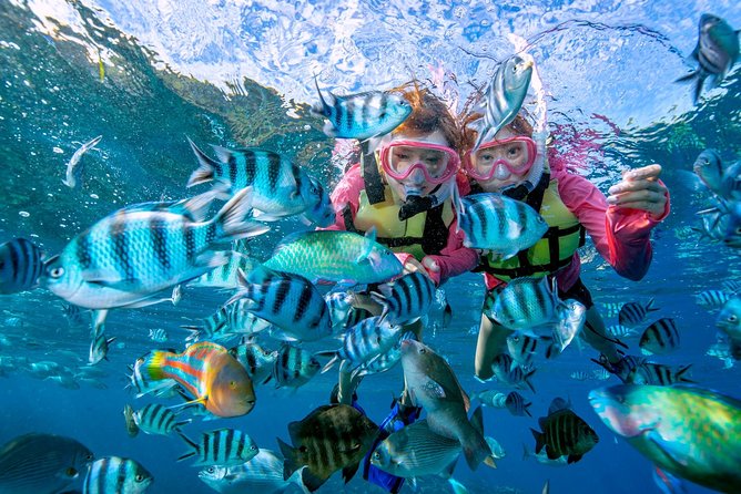 Blue Cave Snorkel & Banana Boat by Boat - Background