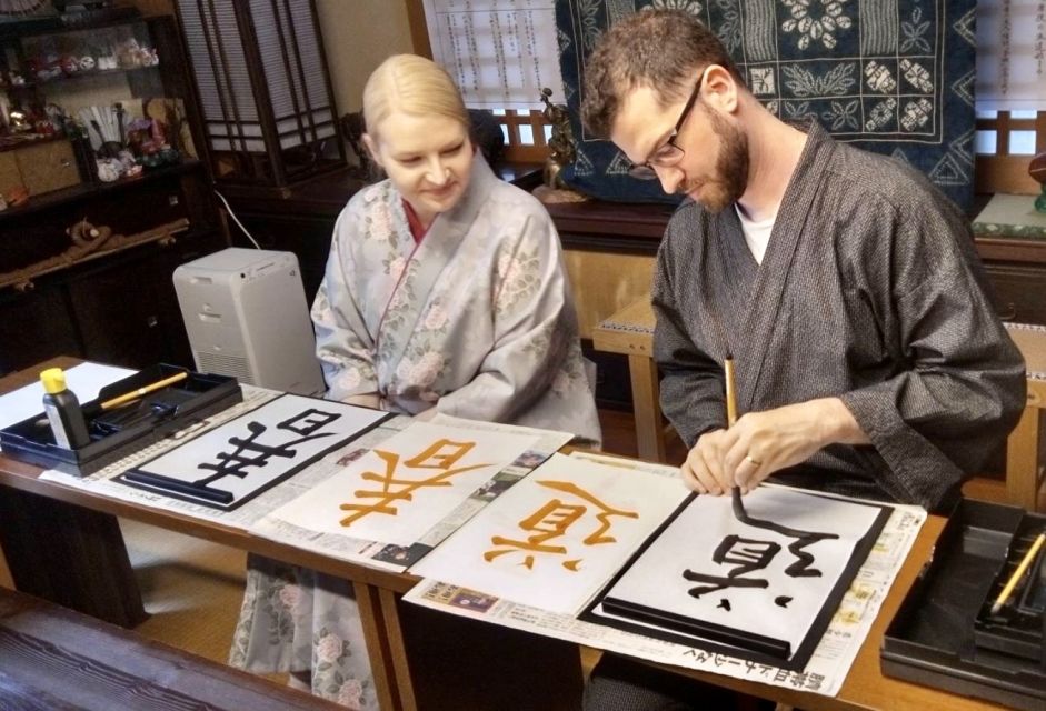 Calligraphy Experience With Simple Kimono in Okinawa - Frequently Asked Questions