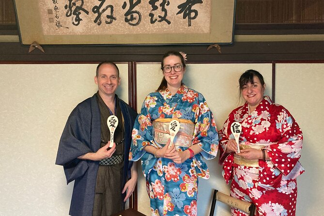 Kimono and Calligraphy Experience in Miyajima - Flexible Cancellation Policy