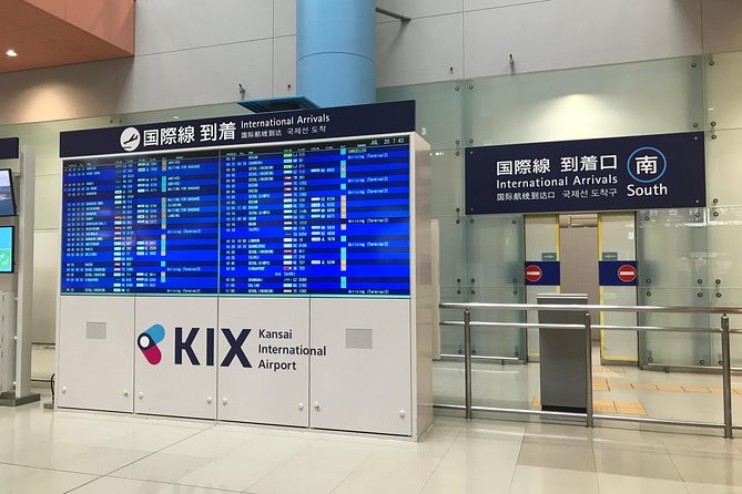 KIX-KYOTO or KYOTO-KIX Airport Transfers (Max 9 Pax) - Pickup Details
