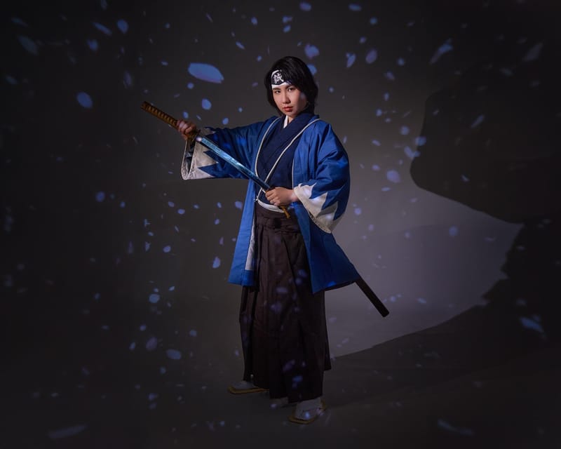 Kyoto:“Shinsengumi” Samurai Makeover and Photo Shoot - Restrictions