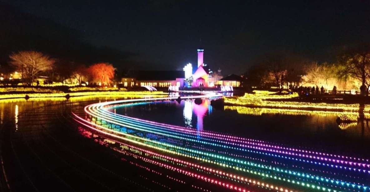 Nagoya: Mitsui Outlet Park, Light-Up Festival, & Onsen Tour - Meeting Point and Information