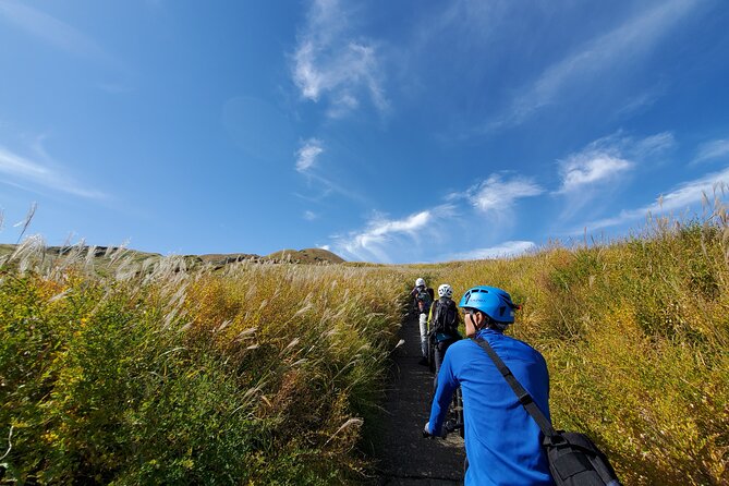 Private E-Mtb Guided Cycling Around Mt. Aso Volcano & Grasslands - Tour Description