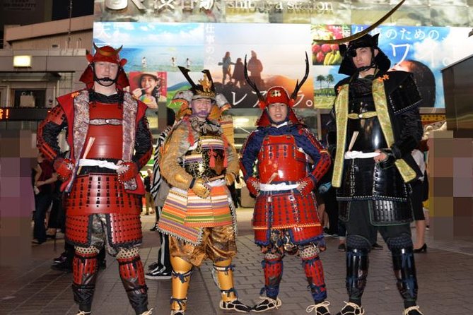 Samurai Photo Shooting at Street in Shibuya - Strike a Pose for the Camera