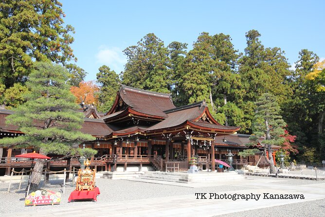 Shiga Tour Photoshoot by Photographer Oneway From Kanazawa to Nagoya/Kyoto/Osaka - Booking Information