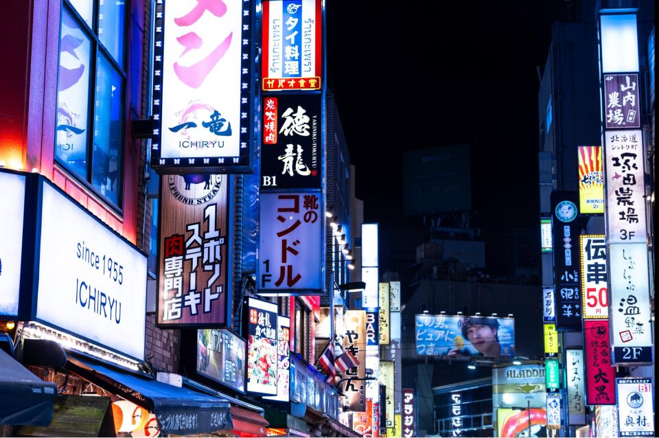 Shinjuku Night Tour + Cinematic Video Shooting Service - Booking Information