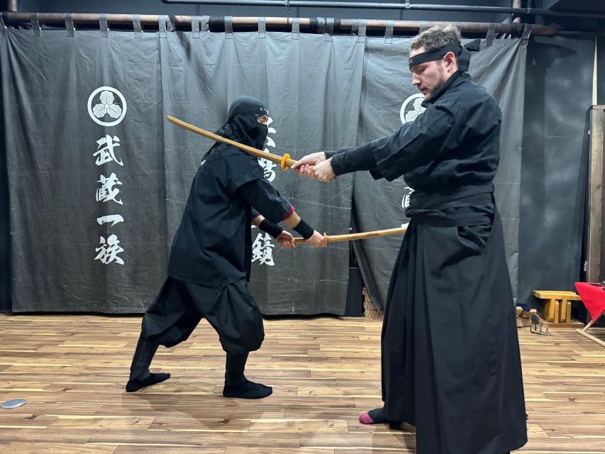 Shinobi Samurai Premium Experience in Enlish: Tokyo - Inclusions