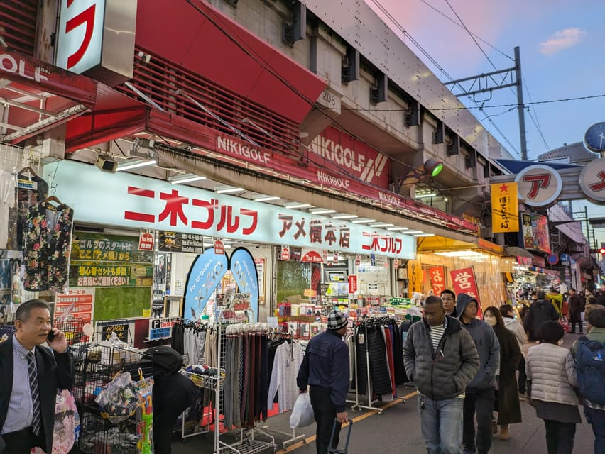 Tokyo Japanese Food Hopping Tour in Ueno Ameyoko at Night - Meeting Point