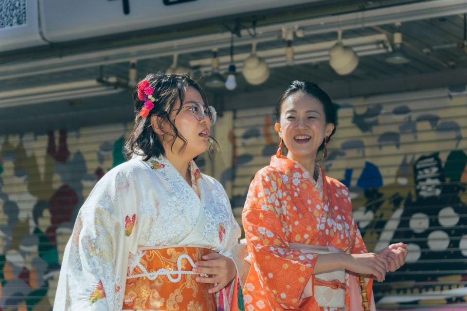 Tokyo: Kimono Dressing, Walking, and Photography Session - Inclusions