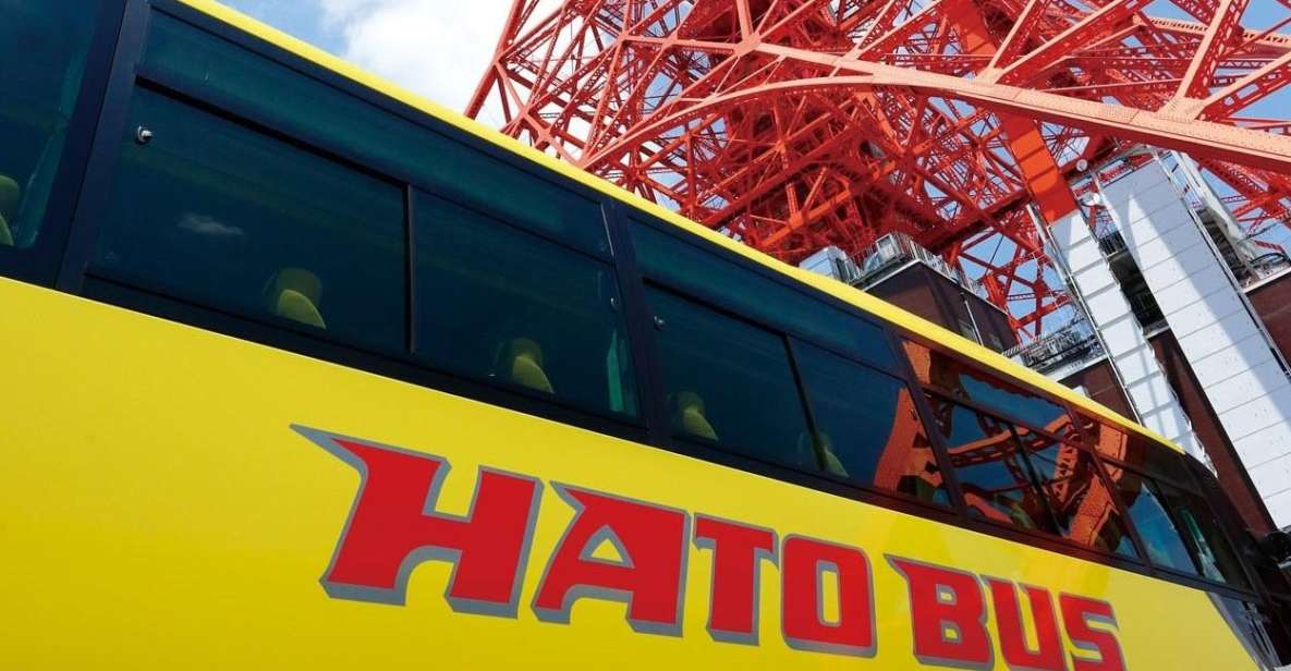 Tokyo : Morning Tour by Eco Friendly Hybrid Bus - Activity Itinerary and Stops