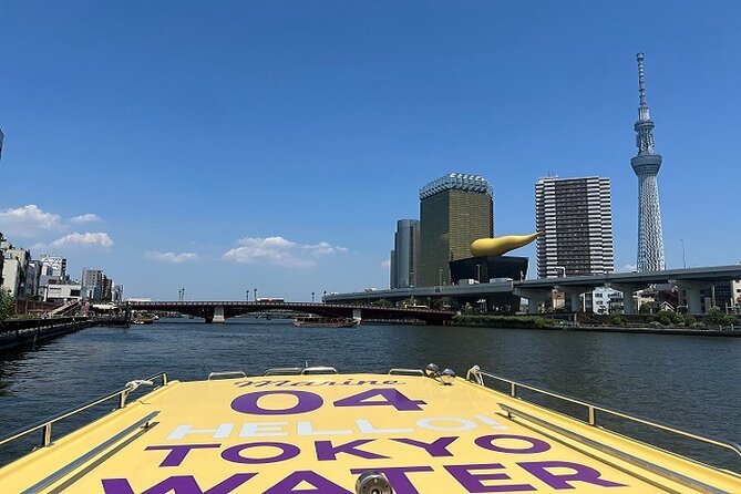 Tokyo Water Taxi Heritage Tour - Tour Inclusions