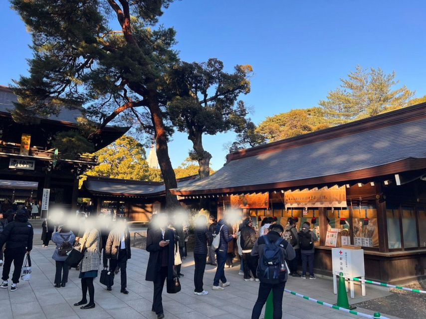 Tour in Meiji Shrine, Red Ink Stamp Experience and Shopping - Logistics