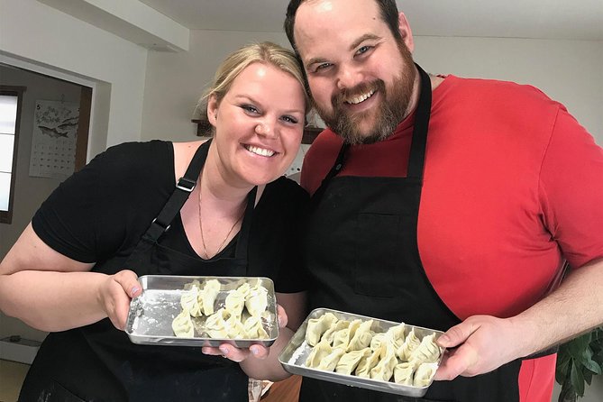 Cook Homestyle Ramen and Gyoza From Scratch - Searing and Steaming Gyoza for Perfection