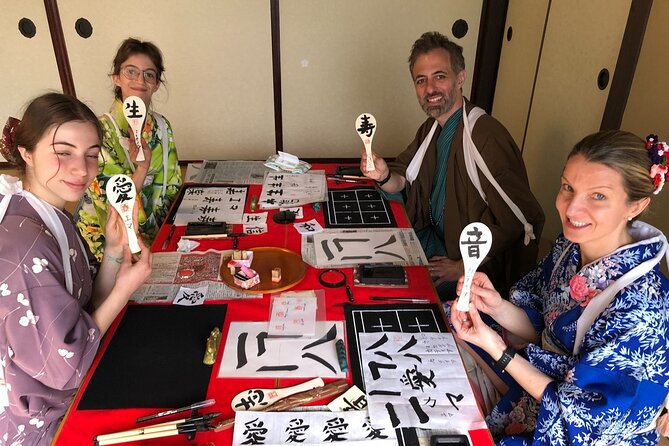 Cultural Activity in Miyajima: Kimono, Tea Ceremony, Calligraphy and Amulet - Age and Language Requirements