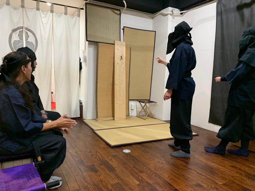 Elite Ninja Experience in a Ninja Clan Dojo: Tokyo, 90 Min. - Important Information