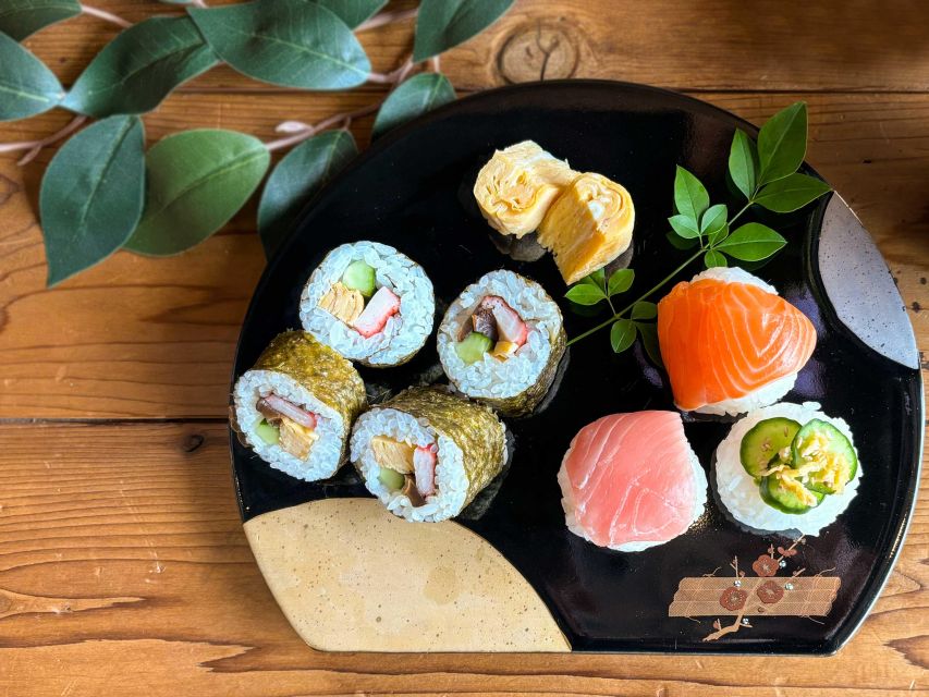 Tokyo: Create Your Own Party Sushi Platter Cooking Class - Inclusions and Suitability Information