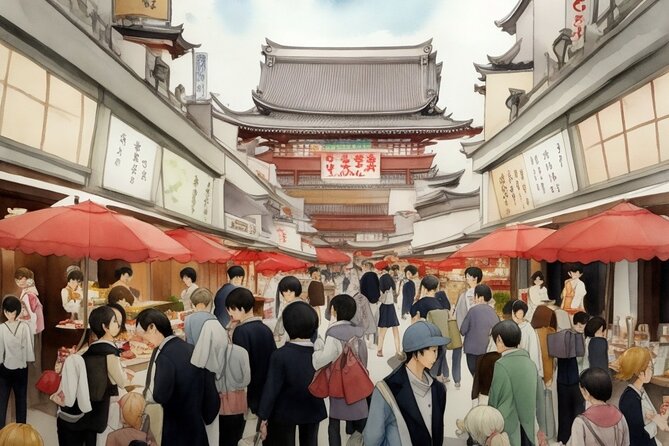 1-Hour Audio Guided Tour in Asakusa Tokyo - Tour Itinerary