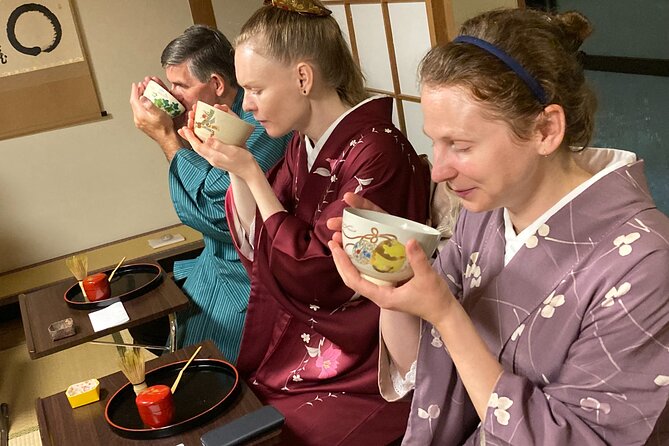 An Amazing Set of Cultural Experience: Kimono, Tea Ceremony and Calligraphy - Expectations and Assistance