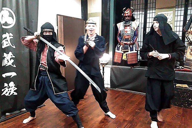 Experience Both Ninja and Samurai in a 1.5-Hour Private Session - Common questions