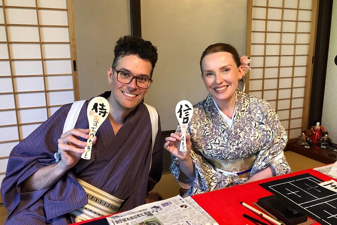 Kimono and Calligraphy Experience in Miyajima - Informative Calligraphy Lesson