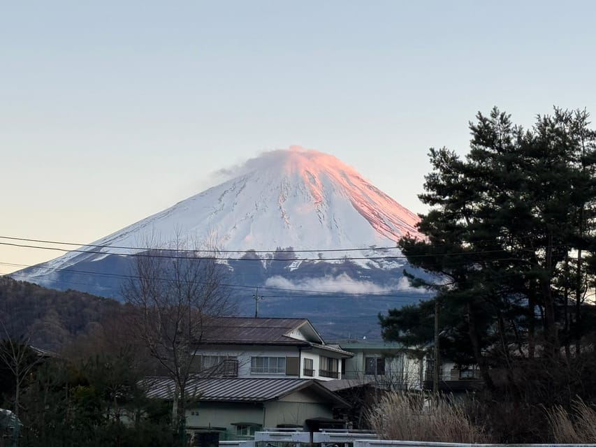 Mount Fuji Full Day Private Tour (English Speaking Driver) - Important Information