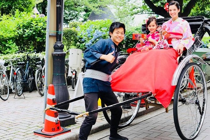 Ride a Rickshaw Wearing a Kimono in Asakusa! Enjoy Authentic Traditional Culture! - Common questions