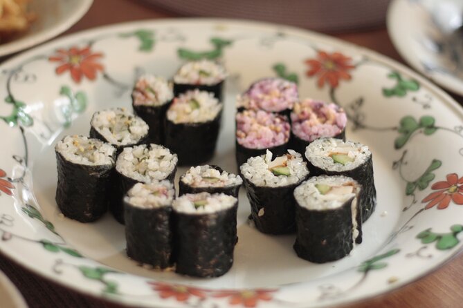 Small Group Sushi Roll and Tempura Cooking Class in Nakano - Common questions