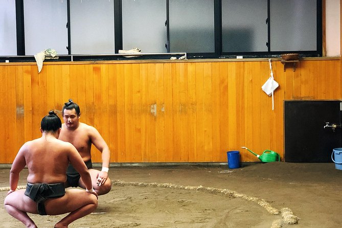 Watch Sumo Morning Practice at Stable in Tokyo - Offered Languages and Inclusions