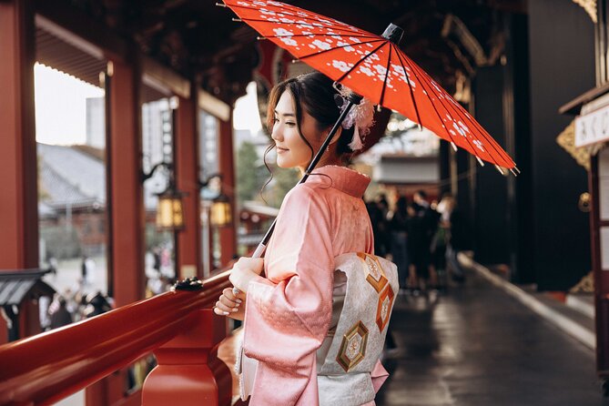 Private Photography Tour in Tokyo With Kimono - Tour Duration and Itinerary