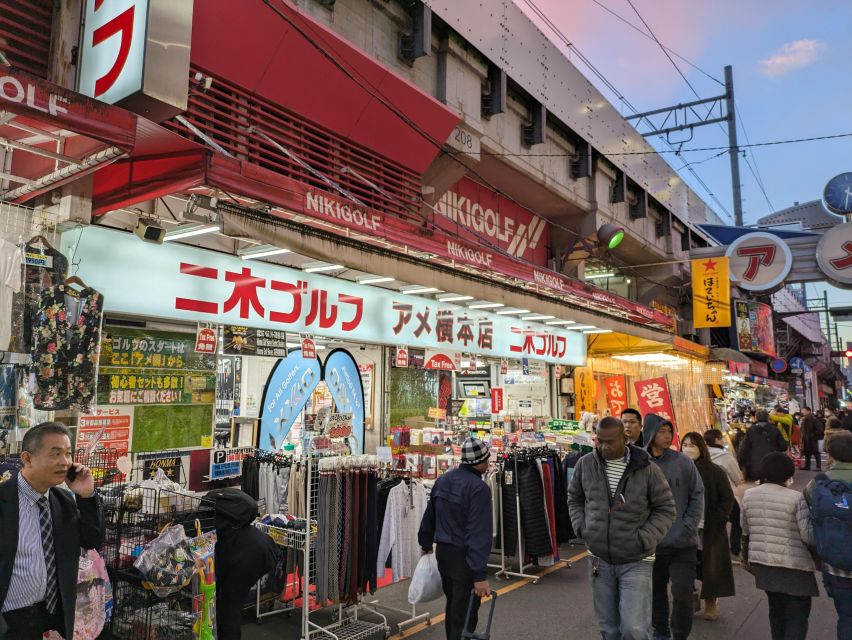 Tokyo Japanese Food Hopping Tour in Ueno Ameyoko at Night - Group Size