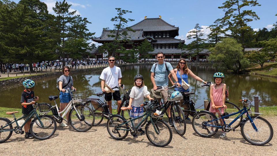 E-Bike Nara Highlights - Todaiji, Knives, Deer, Shrine - Just The Basics