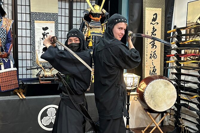 Experience Both Ninja and Samurai in a 2-Hour Private Session! - Just The Basics