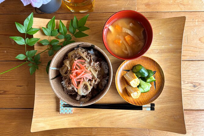 Gyudon - Japanese Beef Rice Bowl Cooking Experience - Just The Basics