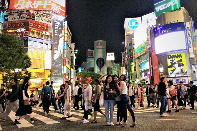 Harajuku and Shibuya Evening Walking Tour - Just The Basics