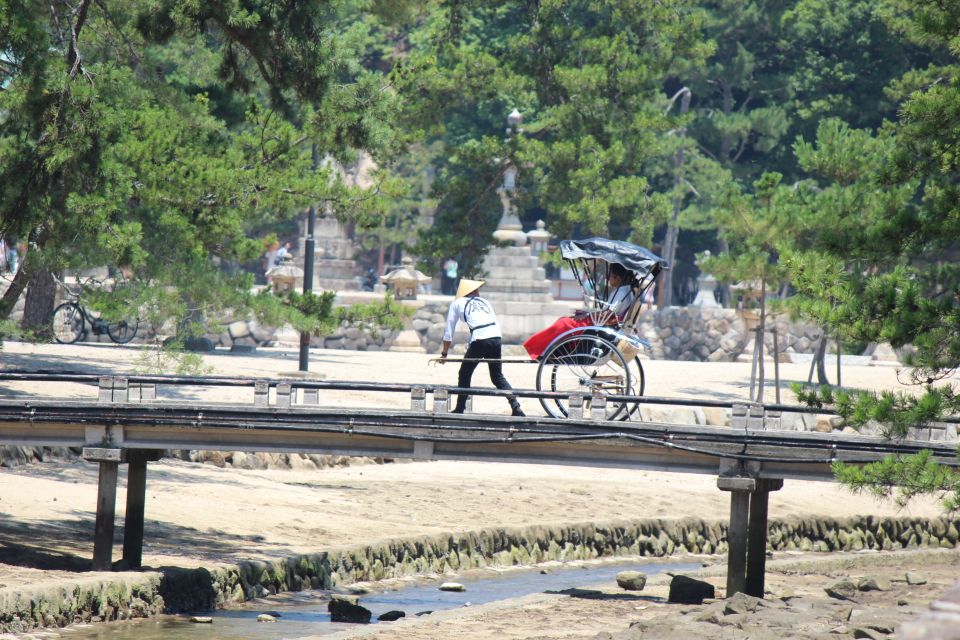 Miyajima: Private Rickshaw Tour to Itsukushima Shrine - Just The Basics