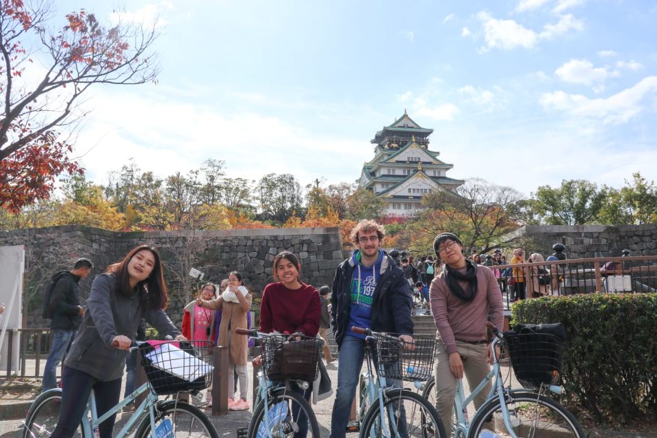 Osaka: Guided City Highlights Bike Tour With Lunch - Key Takeaways