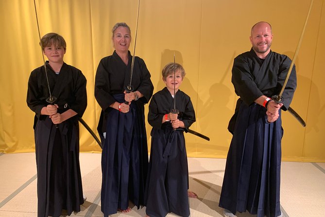 Samurai Sword Experience in Tokyo for Kids and Families - Just The Basics