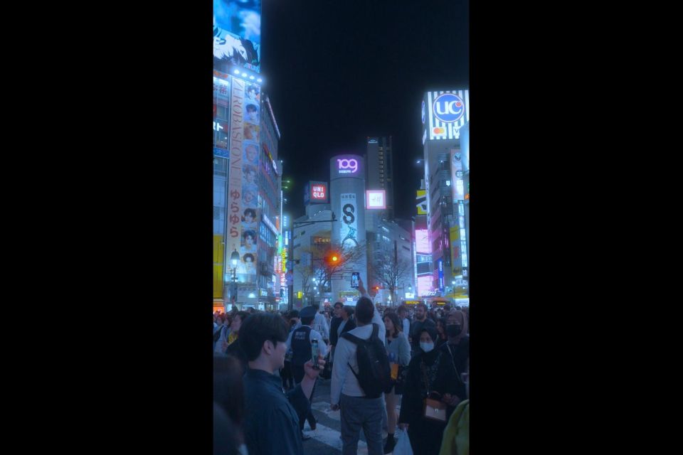 Shinjuku Night Tour + Cinematic Video Shooting Service - Just The Basics